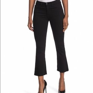 🔥 🔥SALE! $25 for $248 Retail NWT Baldwin Maxwell Crop Flare Black Jeans